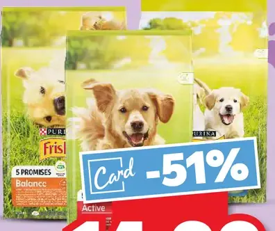 Friskies granuly pre psy 2 druhy