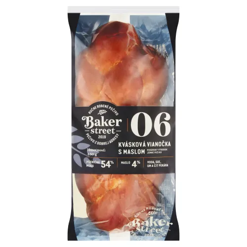 Baker Street Kvásková vianočka s maslom