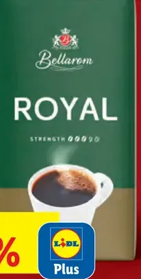 Bellarom Royal mletá pražená káva