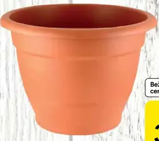 Kvetináč Sydney plastový hnedý