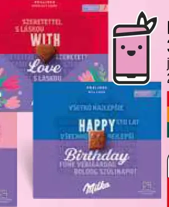 Milka čokoládový dezert 3 druhy