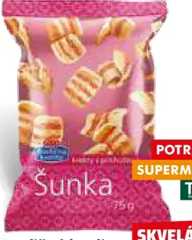 Tradičná kvalita Krekry so šunkovou príchuťou