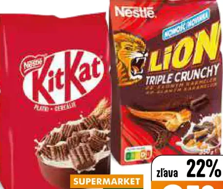 Nestlé cereálie KitKat