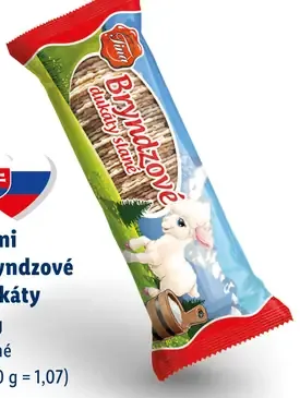 Mini bryndzové dukáty slané krekry