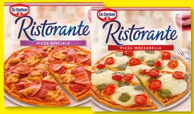 Dr. Oetker Ristorante Pizza bezlepkové rôzne druhy