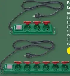 Parkside zásuvková lišta do interiéru a exteriéru