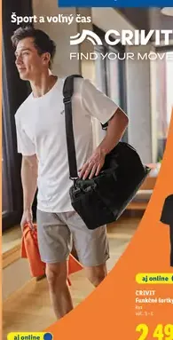 Crivit pánske funkčné tričko