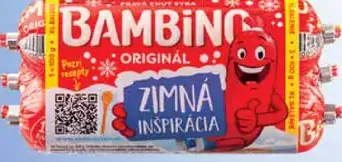 Bambino črievko syrová nátierka original