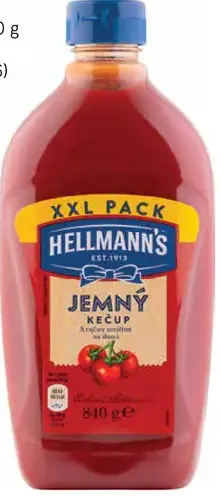 Hellmann's jemný kečup XXL pack