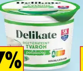 Delikate tvaroh polotučný rozotierateľný