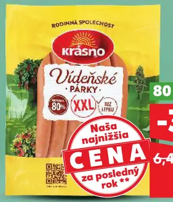 Kráľovský dvor Viedenské párky XXL