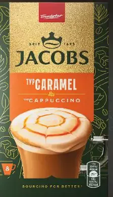 Jacobs Typ Caramel & Cappuccino instantná kávová zmes
