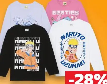 Naruto, Stitch detské tričko