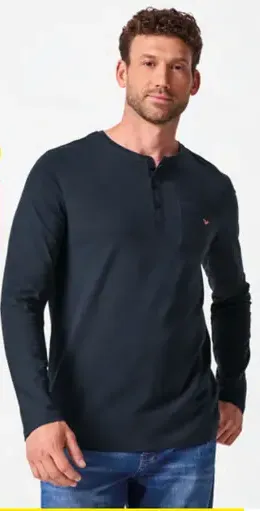 Esmara Men pánske tričko s dlhým rukávom