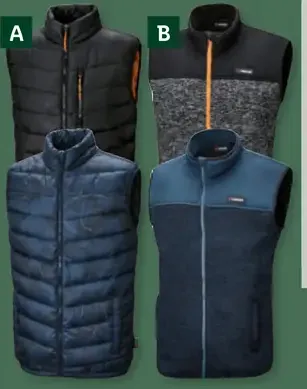 Parkside prešívaná vesta / flaušová vesta