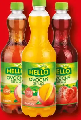 Hello ovocný sirup extra hustý
