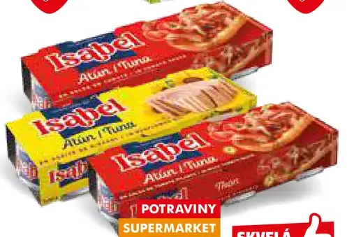 Isabel tuniak v konzerve