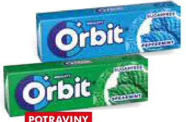 Orbit dražé rôzne druhy