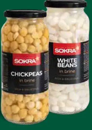 Sokra sterilizovaná strukovina v náleve 2 druhy