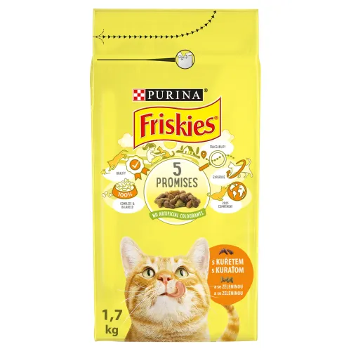 Friskies s kuraťom a so zeleninou