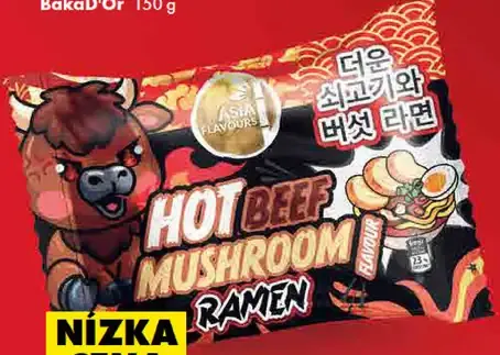 Asia Flavours instantné pikantné jedlo kuracie alebo hovädzie