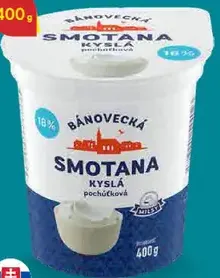 Bánovecká kyslá smotana 16 %