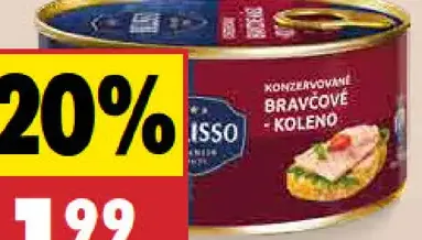 Delisso Bravčové koleno sterilizované