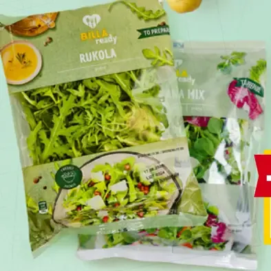 BILLA Ready Šaláty rôzne druhy