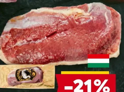 Kačacie prsia s kožou bez kosti vákuovo balené