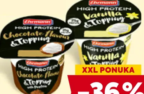 Ehrmann High Protein Topping rôzne druhy