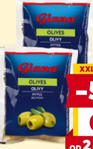 Giana olivy zelené 2 druhy