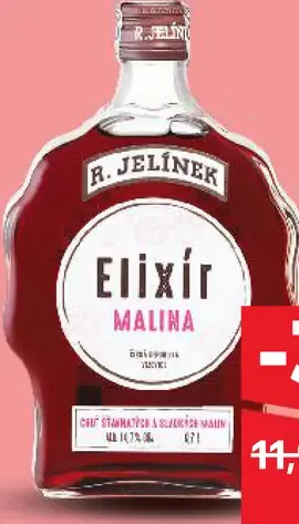R. Jelínek Elixír Malina miešaný alkoholický nápoj