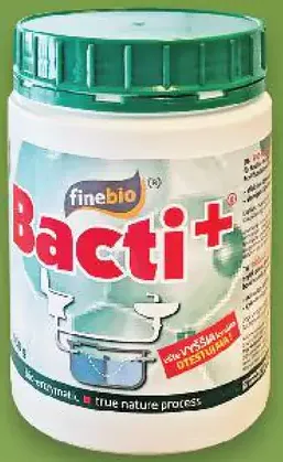 Bacti+ prírodná biológia na septik, žumpu a latrínu