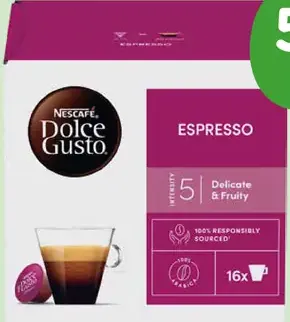 Nescafé Dolce Gusto kapsule Espresso