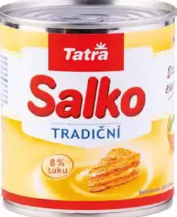 Tatra Salko tradičné sladené zahustené mlieko
